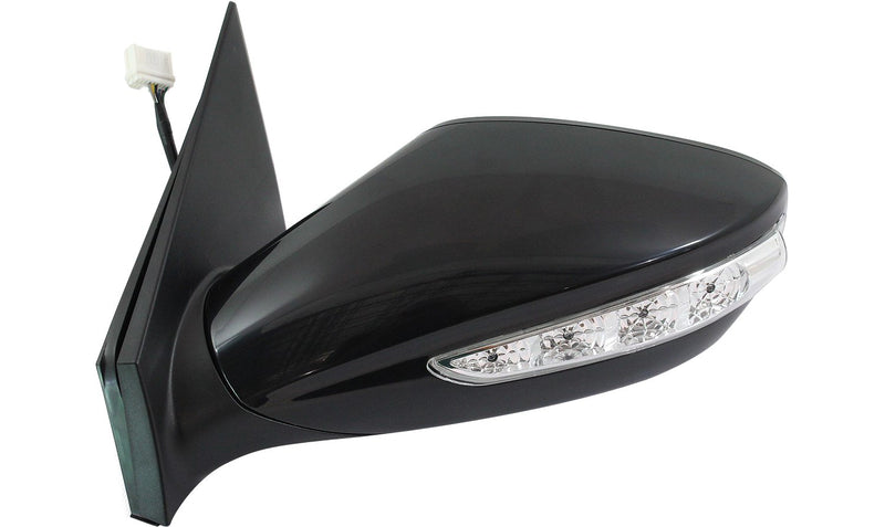 Mirror Passenger Side & Driver Side , Power, Manual Folding, Heated, Paintable, w/ Signal Light, Exc. Hybrid Model | HY1321168,HY1320168