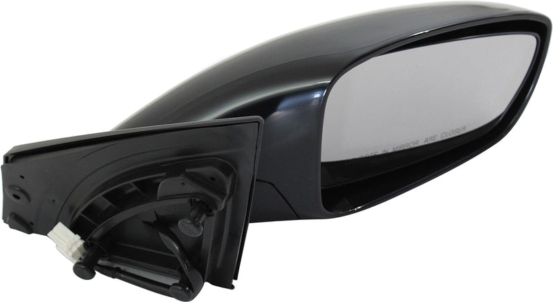 Driver and Passenger Side Mirrors, Power, Manual Folding, Heated, Paintable, Without Signal Light, Without memory, Without Puddle Light, Without Auto-Dimming, Without Blind Spot Feature | HY1320166,HY1321166