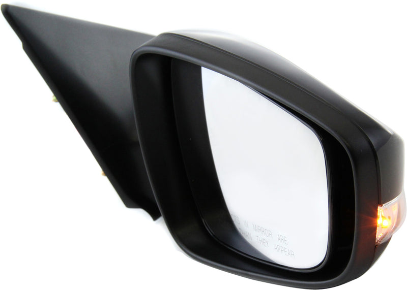 Driver and Passenger Side Non-Towing Mirrors, Power, Manual Folding, Heated, Paintable, In-housing Signal Light, Without memory, Without Puddle Light, Without Auto-Dimming | HY1320178,HY1321178