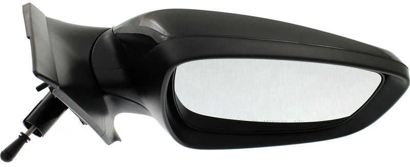 Driver and Passenger Side Non-Towing Mirrors, Manual Remote, Manual Folding, Non-Heated, Paintable, Without Signal Light, Without memory, Without Puddle Light, Without Auto-Dimming | HY1321184,HY1320184