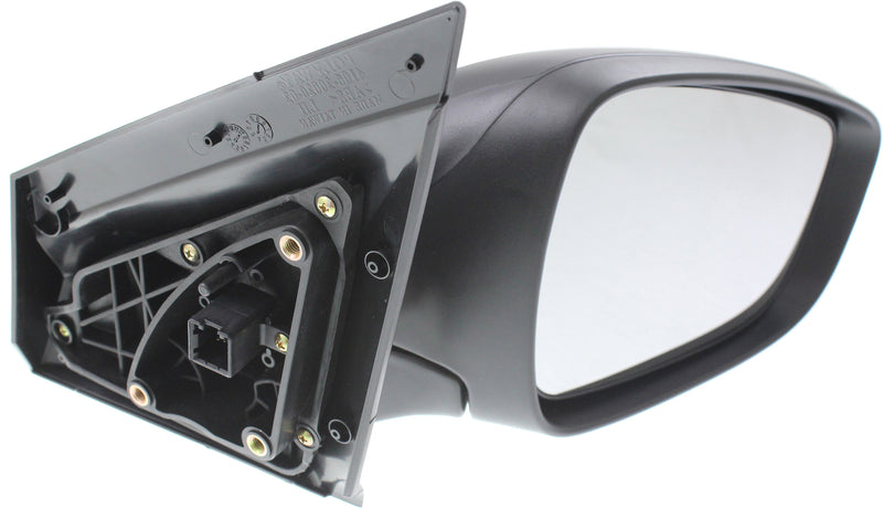 Driver and Passenger Side Mirrors, Power, Manual Folding, Heated, Textured Black, Without Signal Light, Without memory, Without Puddle Light, Without Auto-Dimming, Without Blind Spot Feature | HY1320181,HY1321181