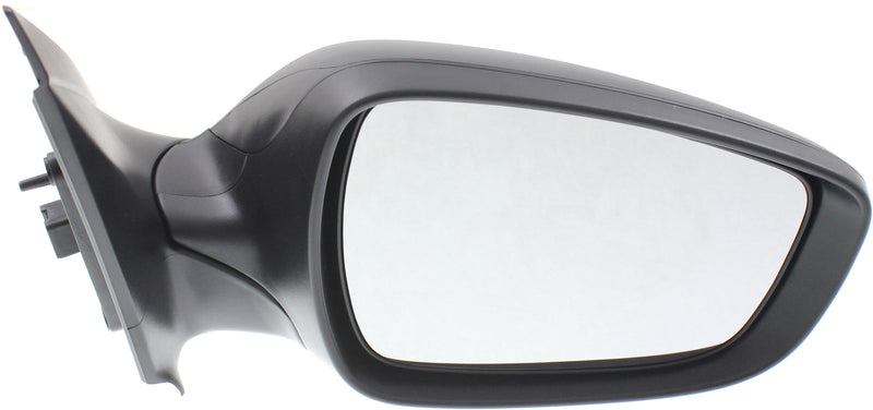 Driver and Passenger Side Mirrors, Power, Manual Folding, Heated, Textured Black, Without Signal Light, Without memory, Without Puddle Light, Without Auto-Dimming, Without Blind Spot Feature | HY1320181,HY1321181