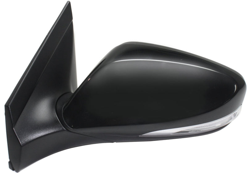 Driver and Passenger Side Mirrors, Power, Manual Folding, Non-Heated, Paintable, In-housing Signal Light, Without memory, Without Puddle Light, Without Auto-Dimming, Without Blind Spot Feature | HY1321182,HY1320182