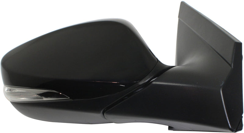 Driver and Passenger Side Mirrors, Power, Manual Folding, Non-Heated, Paintable, In-housing Signal Light, Without memory, Without Puddle Light, Without Auto-Dimming, Without Blind Spot Feature | HY1321182,HY1320182