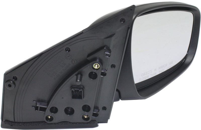 Driver and Passenger Side Mirrors, Power, Manual Folding, Non-Heated, Paintable, In-housing Signal Light, Without memory, Without Puddle Light, Without Auto-Dimming, Without Blind Spot Feature | HY1321182,HY1320182