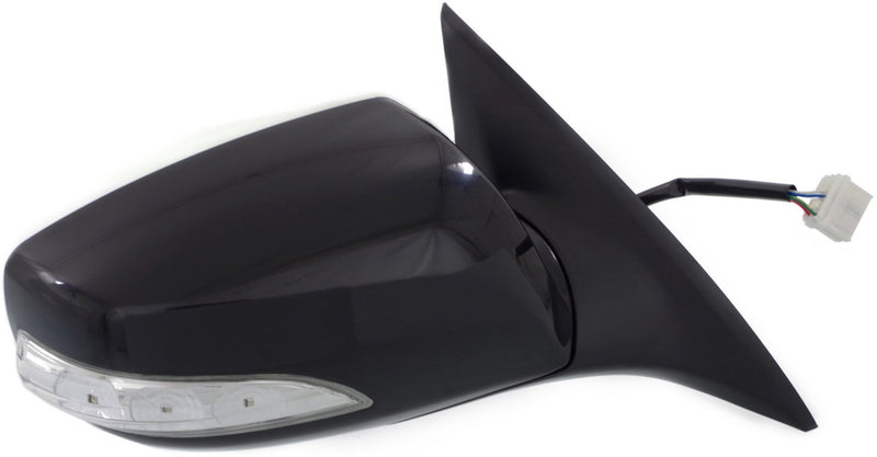 Mirror Passenger Side And Driver Side Power Manual Folding Non-Heated Paintable W/ Signal Light | HY1321192,HY1320192