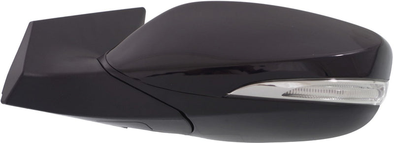 Driver and Passenger Side Non-Towing Mirrors, Power, Manual Folding, Heated, Paintable, In-housing Signal Light, Without memory, Without Puddle Light, Without Auto-Dimming | HY1320209,HY1320206,HY1321209,HY1321216