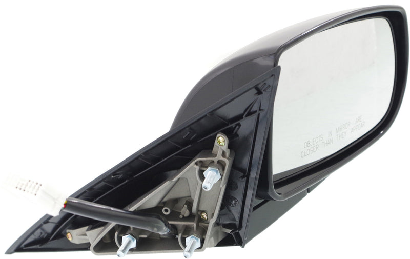 Driver and Passenger Side Non-Towing Mirrors, Power, Manual Folding, Heated, Paintable, In-housing Signal Light, Without memory, Without Puddle Light, Without Auto-Dimming | HY1320193,HY1321193