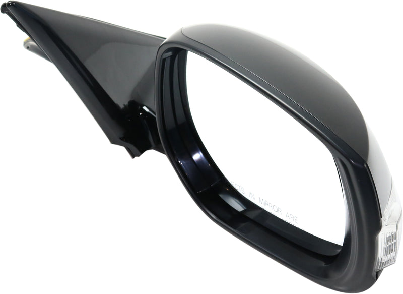 Driver and Passenger Side Non-Towing Mirrors, Power, Manual Folding, Heated, Paintable, In-housing Signal Light, Without memory, Without Puddle Light, Without Auto-Dimming | IN1321129,IN1320129