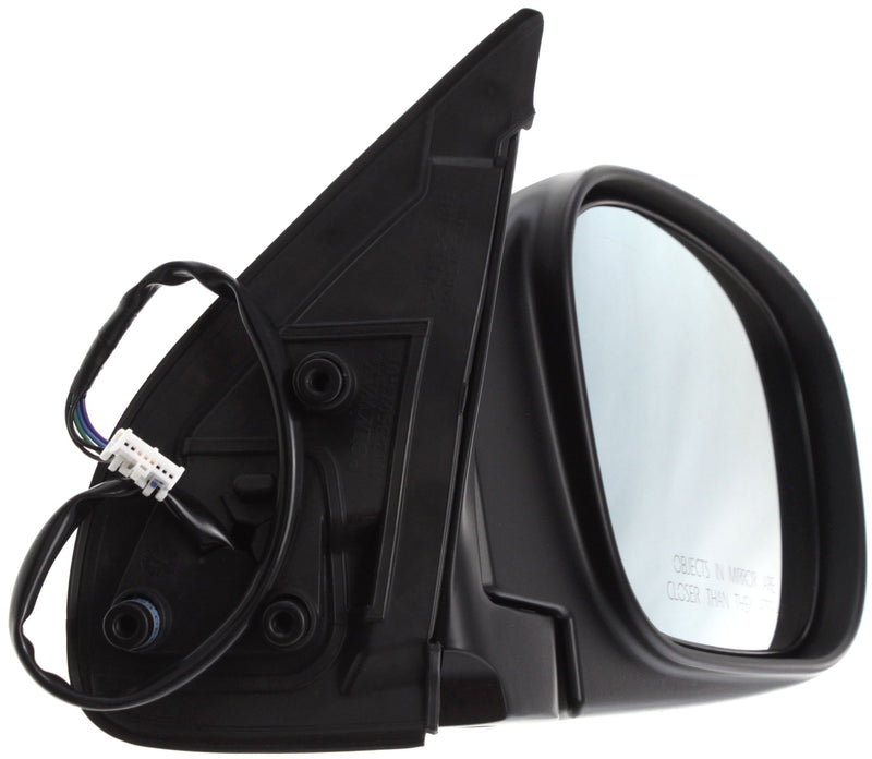 Driver and Passenger Side Mirrors, Power, Manual Folding, Heated, Paintable, Without memory, Without Puddle Light, Without Auto-Dimming, Without Blind Spot Feature