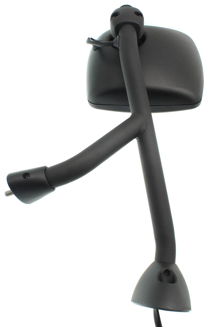 Driver and Passenger Side Mirrors, Manual Adjust, Non-Heated, Paintable, Without Signal Light