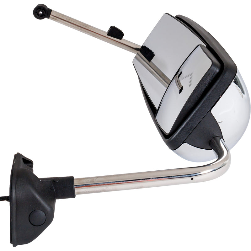 Mirrors Power Heated Chrome w/Signal Light