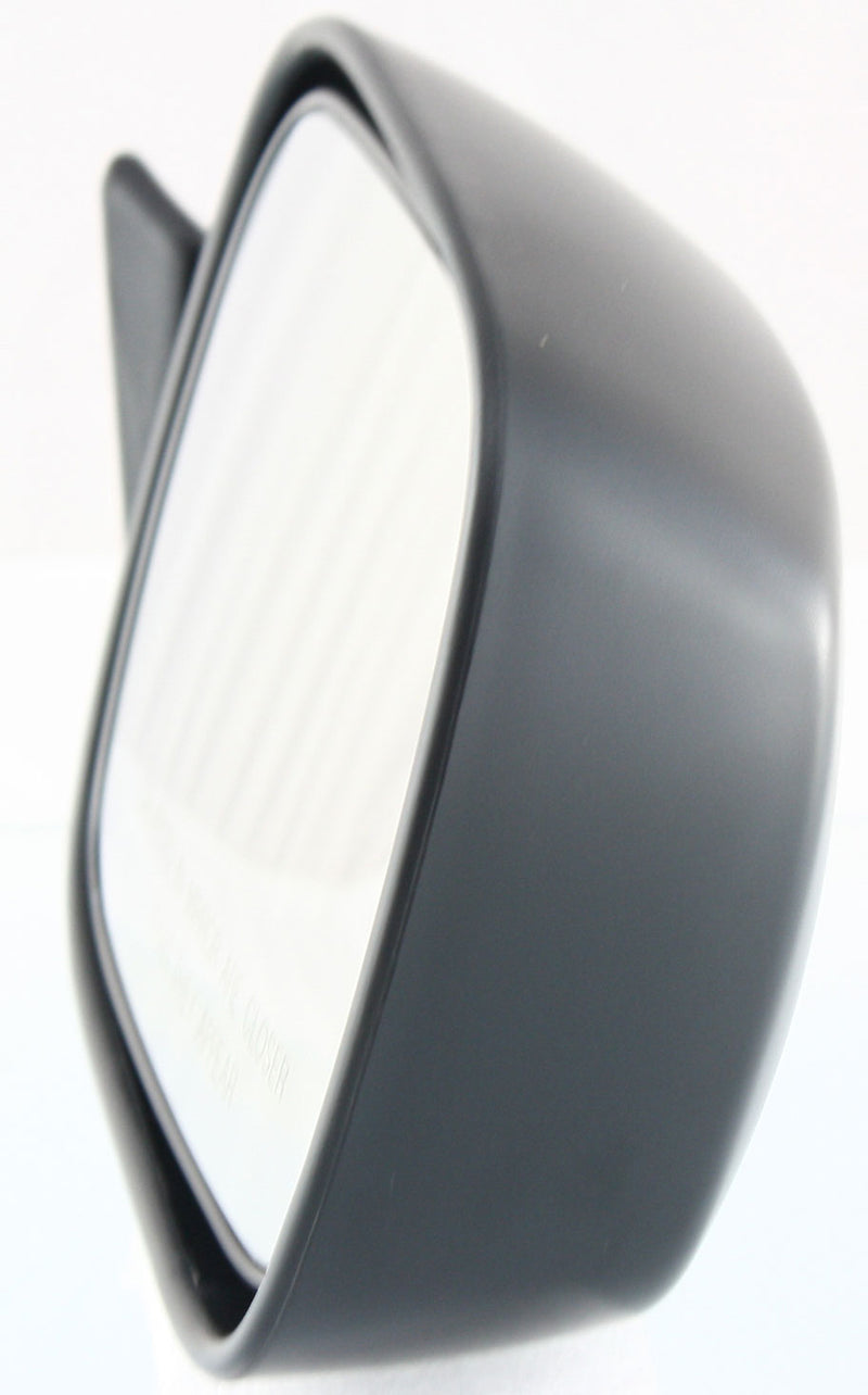 Driver and Passenger Side Mirrors, Manual Adjust, Manual Folding, Non-Heated, Textured Black, Without Signal Light, Without memory, Without Puddle Light, Without Auto-Dimming