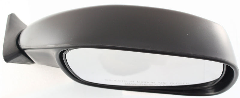 Driver and Passenger Side Mirrors, Manual Adjust, Manual Folding, Non-Heated, Textured Black, Without Signal Light, Without memory, Without Puddle Light, Without Auto-Dimming