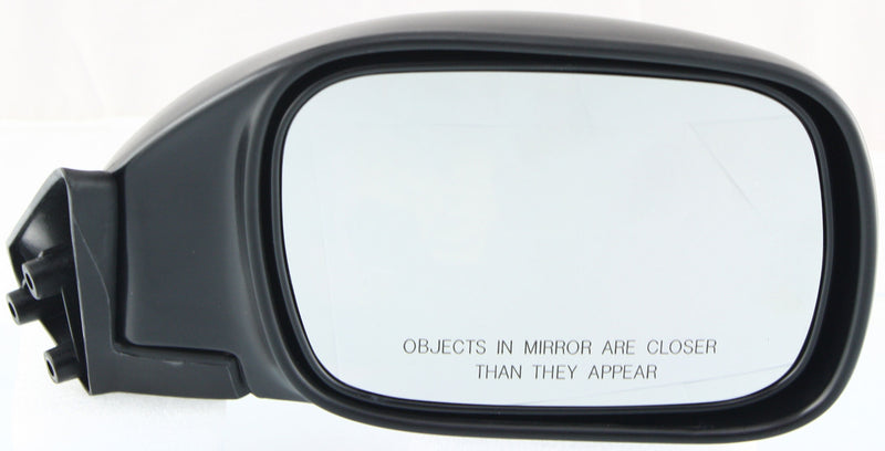Driver and Passenger Side Mirrors, Manual Adjust, Manual Folding, Non-Heated, Textured Black, Without Signal Light, Without memory, Without Puddle Light, Without Auto-Dimming
