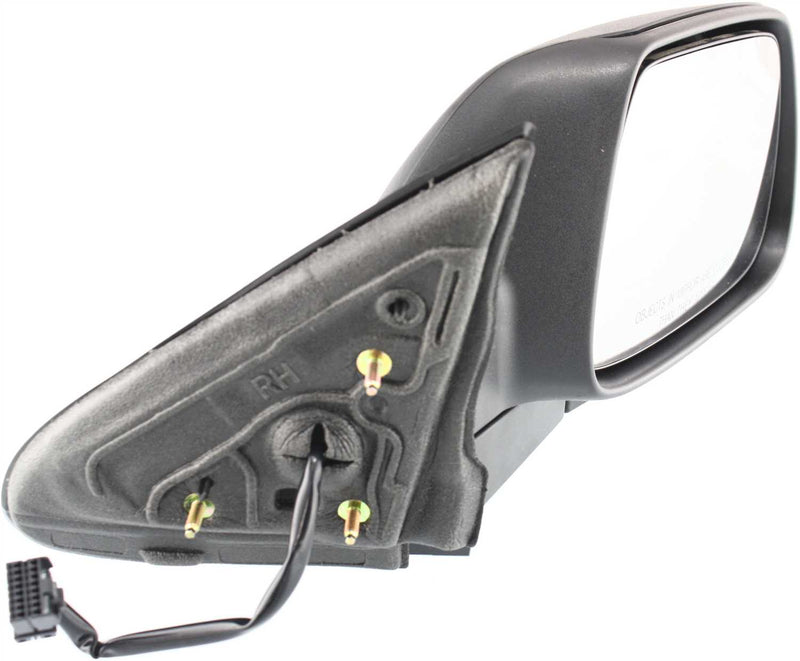 Mirror Passenger Side & Driver Side , Power, Manual Folding, Non-Heated, Textured, w/o Memory | CH1320244,CH1321244