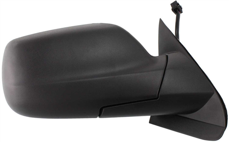 Driver and Passenger Side Mirrors, Power, Manual Folding, Heated, Textured Black, Without Signal Light, Without memory, Without Puddle Light, Without Auto-Dimming, Without Blind Spot Feature | CH1320246,CH1321246