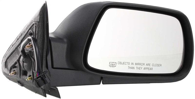 Driver and Passenger Side Mirrors, Power, Manual Folding, Heated, Textured Black, Without Signal Light, Without memory, Without Puddle Light, Without Auto-Dimming, Without Blind Spot Feature | CH1320246,CH1321246