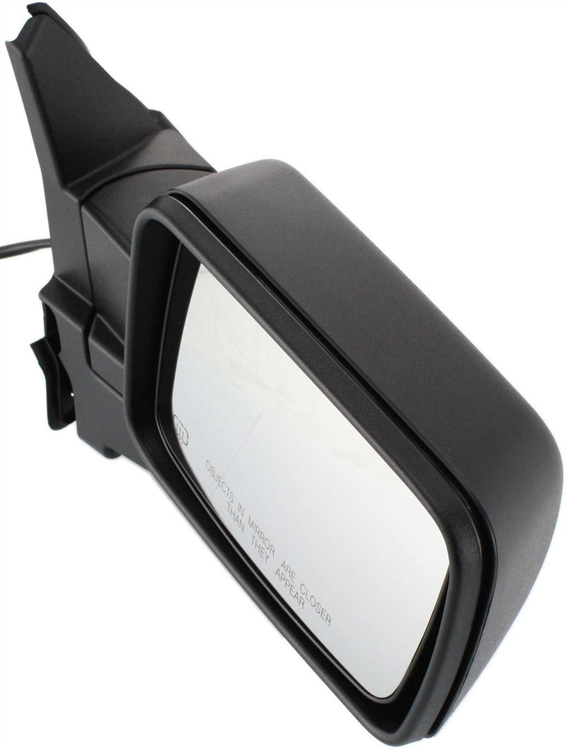 Driver and Passenger Side Mirrors, Power, Manual Folding, Heated, Paintable, Without Signal Light, Without memory, Without Puddle Light, Without Auto-Dimming, Without Blind Spot Feature | CH1320267,CH1321267