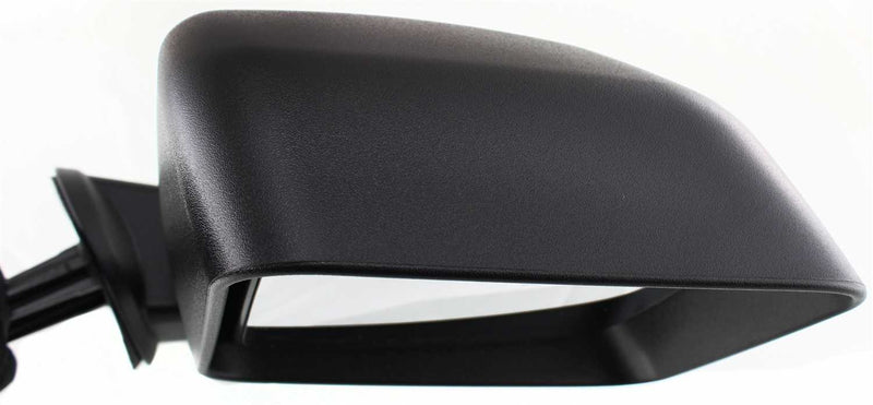 Driver and Passenger Side Mirrors, Manual Adjust, Manual Folding, Non-Heated, Textured Black, Without Signal Light, Without memory, Without Puddle Light, Without Auto-Dimming | CH1320271,CH1321271