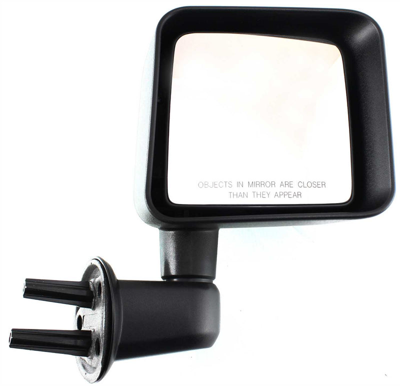 Driver and Passenger Side Mirrors, Manual Adjust, Manual Folding, Non-Heated, Textured Black, Without Signal Light, Without memory, Without Puddle Light, Without Auto-Dimming | CH1320271,CH1321271