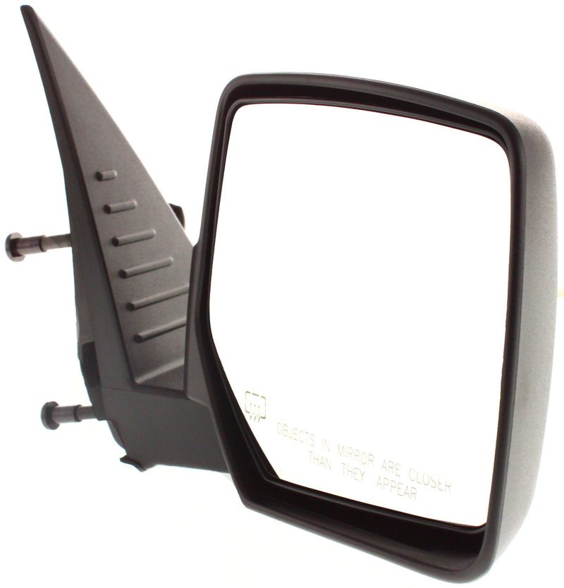 Driver and Passenger Side Mirrors, Power, Manual Folding, Heated, Textured Black, Without Signal Light, Without memory, Without Puddle Light, Without Auto-Dimming, Without Blind Spot Feature | CH1320287,CH1321287