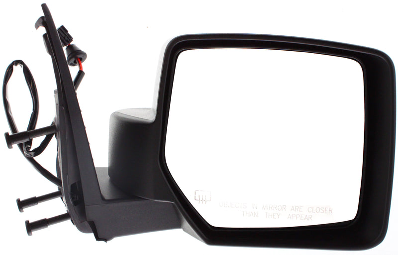 Driver and Passenger Side Mirrors, Power, Manual Folding, Heated, Textured Black, Without Signal Light, Without memory, Without Puddle Light, Without Auto-Dimming, Without Blind Spot Feature | CH1320287,CH1321287