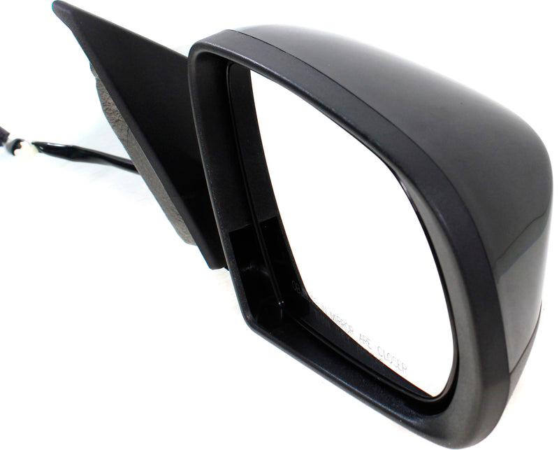 Driver and Passenger Side Mirrors, Power, Non-Heated, Manual Folding, Paintable, Without Signal Light, Without Blind Spot Feature | CH1321367,CH1320367