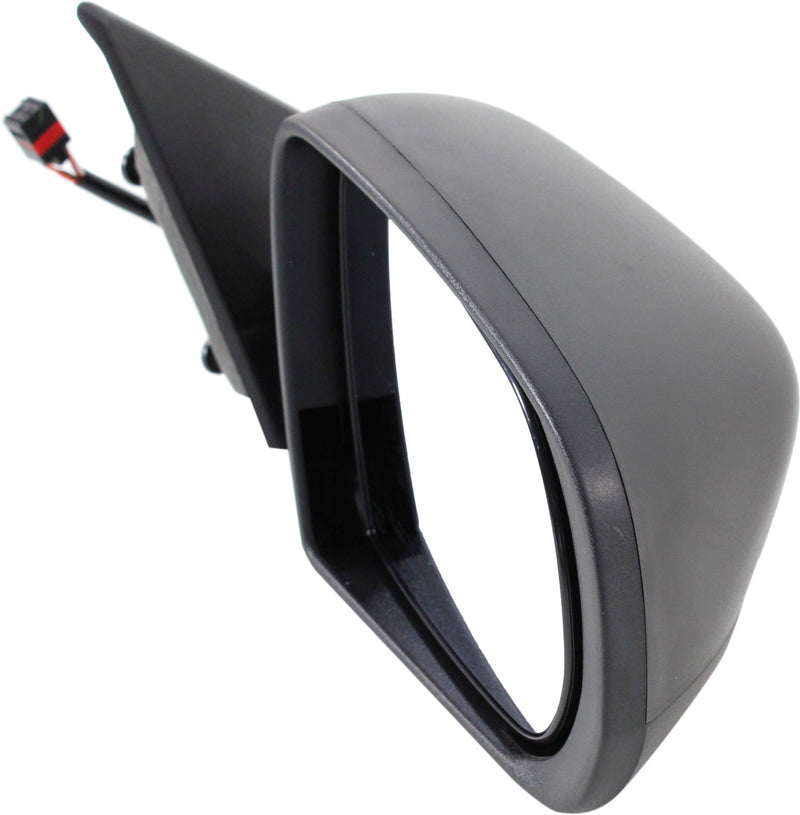 Driver and Passenger Side Mirrors, Power, Non-Heated, Manual Folding, Paintable, Without Signal Light, Without Blind Spot Feature | CH1320373,CH1321373