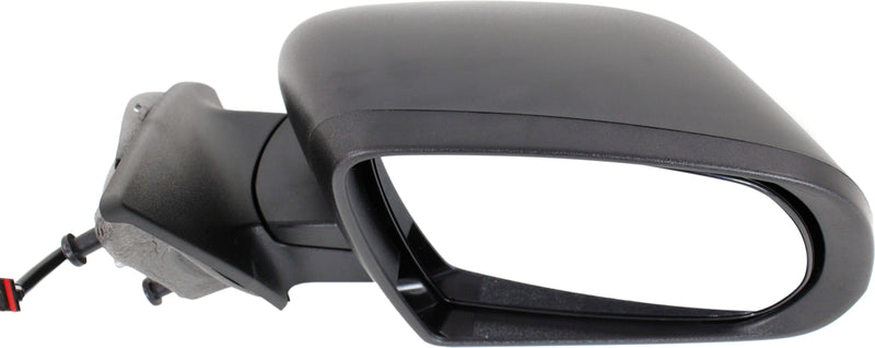 Driver and Passenger Side Mirrors, Power, Non-Heated, Manual Folding, Paintable, Without Signal Light, Without Blind Spot Feature | CH1320373,CH1321373