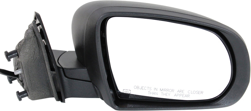 Driver and Passenger Side Mirrors, Power, Non-Heated, Manual Folding, Paintable, Without Signal Light, Without Blind Spot Feature | CH1320373,CH1321373