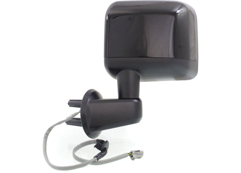 Driver and Passenger Side Mirrors, Power, Manual Folding, Heated, Textured Black, Without Signal Light, Without memory, Without Puddle Light, Without Auto-Dimming, Without Blind Spot Feature | CH1320392,CH1321392