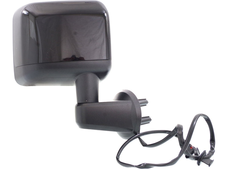 Driver and Passenger Side Mirrors, Power, Manual Folding, Heated, Textured Black, Without Signal Light, Without memory, Without Puddle Light, Without Auto-Dimming, Without Blind Spot Feature | CH1320392,CH1321392