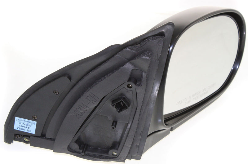 Passenger Side and Driver Side , Power, Manual Folding, Heated, Paintable, EX Model