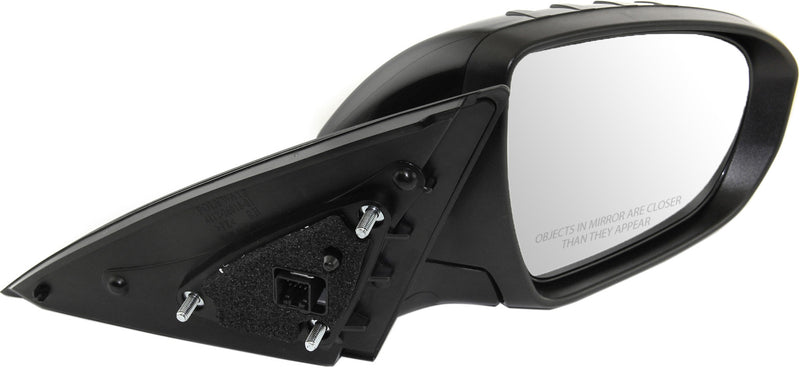 Driver and Passenger Side Non-Towing Mirrors, Power, Power Folding, Heated, Paintable, In-housing Signal Light, Without memory, Without Puddle Light, Without Auto-Dimming | KI1321163,KI1320163