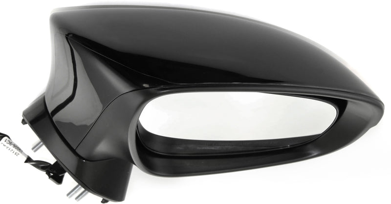 Driver and Passenger Side Non-Towing Mirrors, Power, Manual Folding, Heated, Paintable, In-housing Signal Light, Without memory, With Puddle Light, Without Auto-Dimming