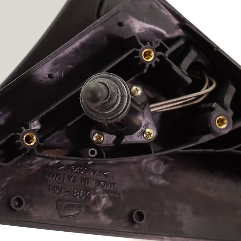 Driver and Passenger Side Mirrors, Manual Remote, Manual Folding, Non-Heated, Textured Black, Without Signal Light | KI1320217,KI1321217