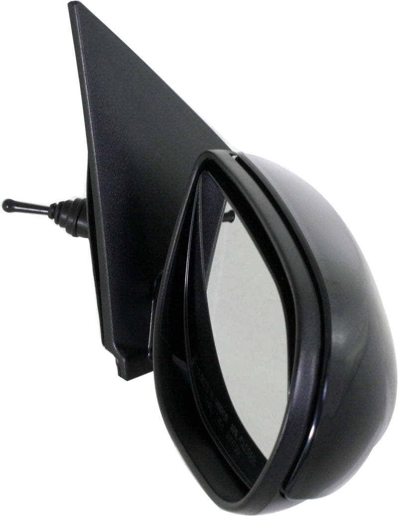 Driver And Passenger Side Non-Towing Mirrors Manual Remote Manual Folding Non-Heated Paintable Without Signal Light | KI1320144,KI1321144