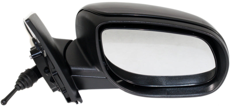 Driver And Passenger Side Non-Towing Mirrors Manual Remote Manual Folding Non-Heated Paintable Without Signal Light | KI1320144,KI1321144