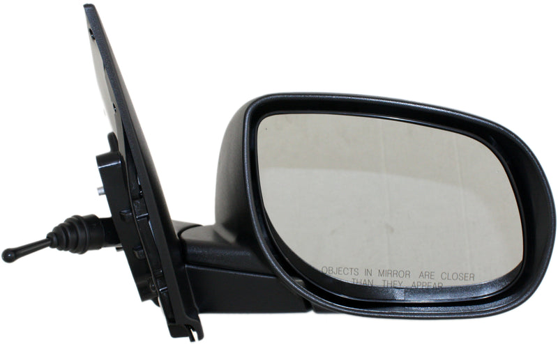 Driver And Passenger Side Non-Towing Mirrors Manual Remote Manual Folding Non-Heated Paintable Without Signal Light | KI1320144,KI1321144
