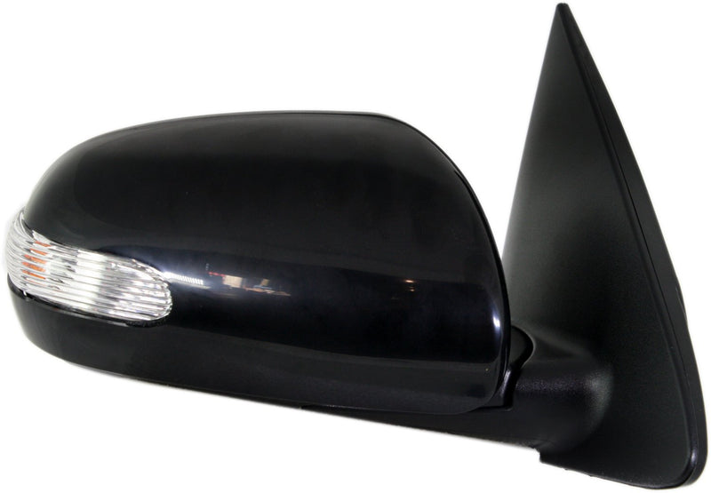 Driver and Passenger Side Mirrors, Power, Manual Folding, Heated, Paintable, In-housing Signal Light, Without memory, Without Puddle Light, Without Auto-Dimming, Without Blind Spot Feature