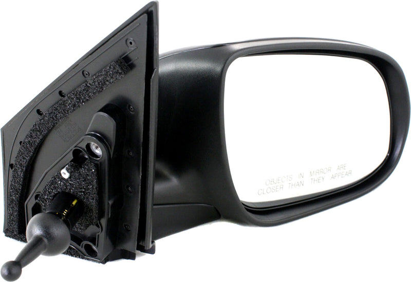 Driver and Passenger Side Non-Towing Mirrors, Manual Remote, Manual Folding, Non-Heated, Paintable, Without Signal Light, Without memory, Without Puddle Light, Without Auto-Dimming | KI1320151,KI1321151