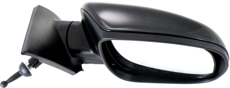 Driver and Passenger Side Non-Towing Mirrors, Manual Remote, Manual Folding, Non-Heated, Paintable, Without Signal Light, Without memory, Without Puddle Light, Without Auto-Dimming | KI1320151,KI1321151