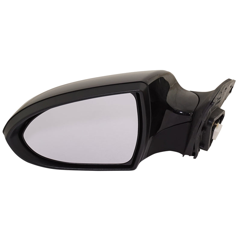 Driver And Passenger Side Mirrors Power Non-Heated Manual Folding Paintable Without Signal Light