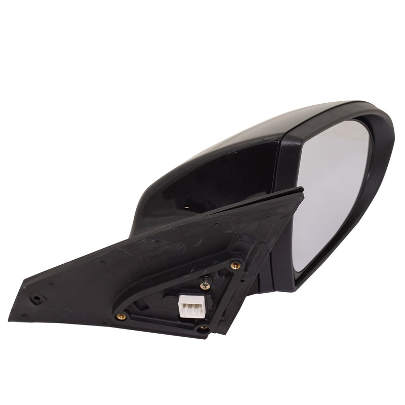 Driver And Passenger Side Mirrors Power Non-Heated Manual Folding Paintable Without Signal Light