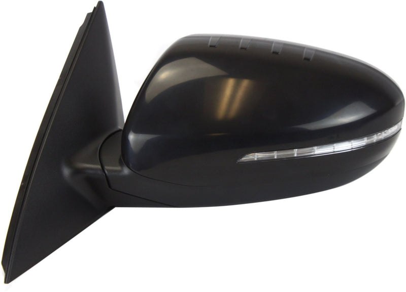 Driver and Passenger Side Mirrors, Power, Manual Folding, Non-Heated, Paintable, In-housing Signal Light, Without memory, Without Puddle Light, Without Auto-Dimming, Without Blind Spot Feature