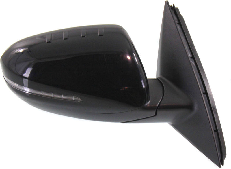Driver and Passenger Side Mirrors, Power, Manual Folding, Non-Heated, Paintable, In-housing Signal Light, Without memory, Without Puddle Light, Without Auto-Dimming, Without Blind Spot Feature