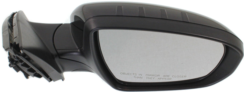 Driver and Passenger Side Mirrors, Power, Manual Folding, Non-Heated, Paintable, In-housing Signal Light, Without memory, Without Puddle Light, Without Auto-Dimming, Without Blind Spot Feature