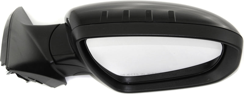 Driver and Passenger Side Mirrors, Power, Manual Folding, Heated, Paintable, In-housing Signal Light, Without memory, Without Puddle Light, Without Auto-Dimming, Without Blind Spot Feature | KI1320153,KI1320162,KI1321153,KI1321162