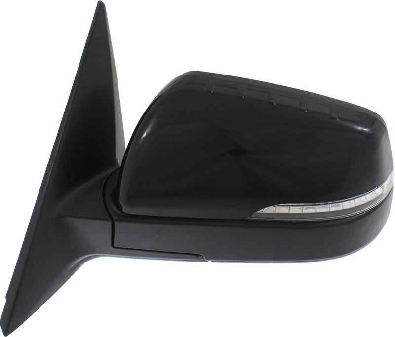 Driver and Passenger Side Mirrors, Power, Manual Folding, Heated, Paintable, In-housing Signal Light, Without memory, Without Puddle Light, Without Auto-Dimming, Without Blind Spot Feature | KI1321164,KI1320164